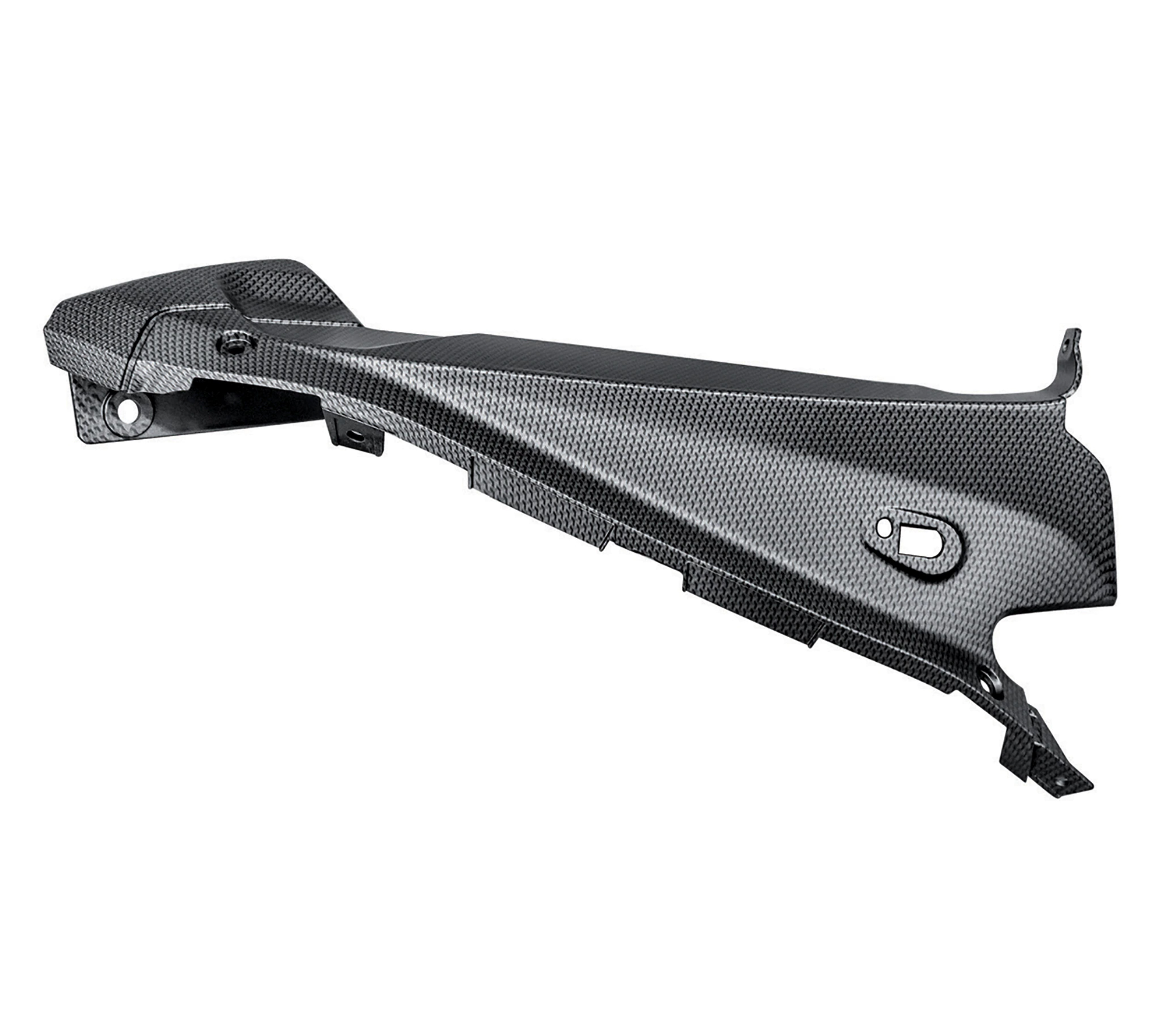 Carénage supérieur droit look carbone pour Aprilia RS4 125