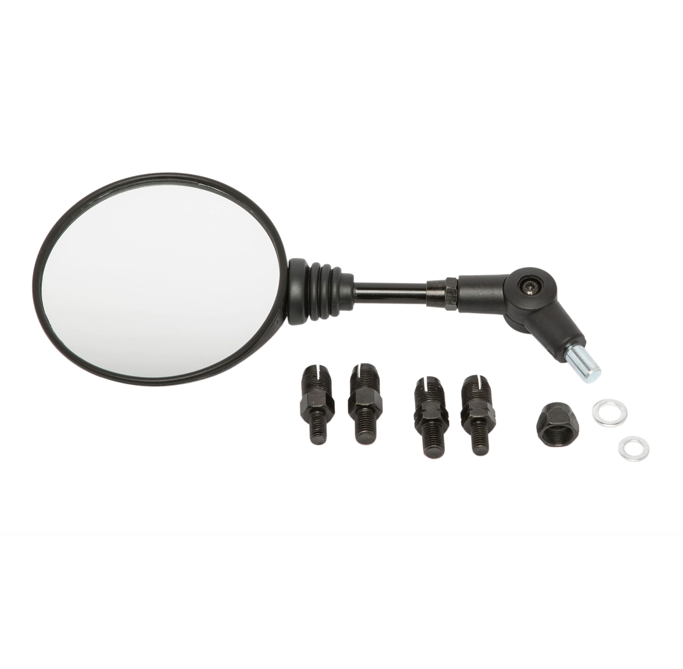 Rétroviseur rabattable noir Moto Guzzi V85 TT / Aprilia Tuareg 660/Factory, RX50 Factory, SX50/Fa