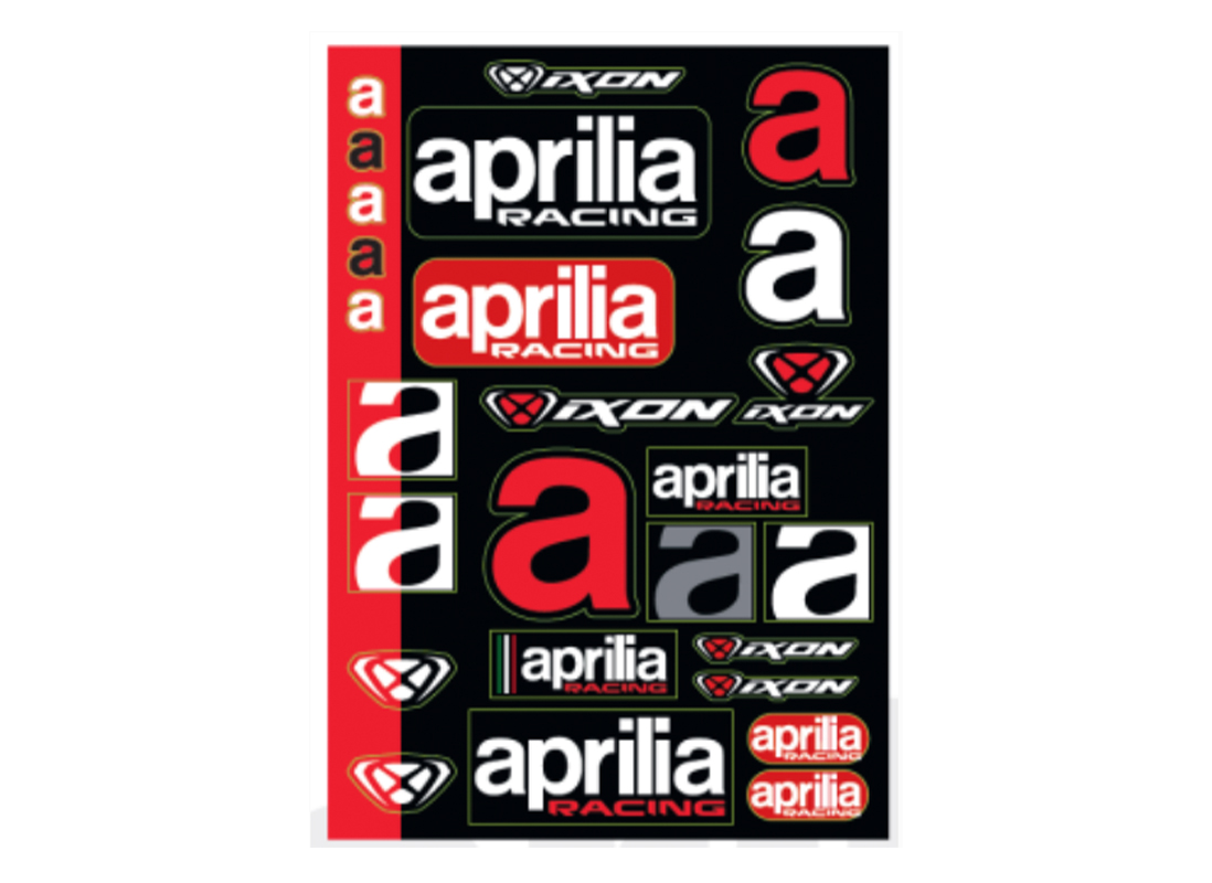 Kit d'autocollants Aprilia, Aprilia Racing