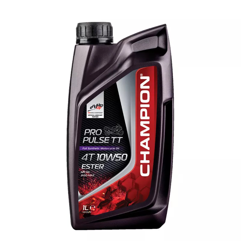 CHAMPION® Pro Pulse TT 4T 5W-40 Huile moteur à l'ester - 1 litre