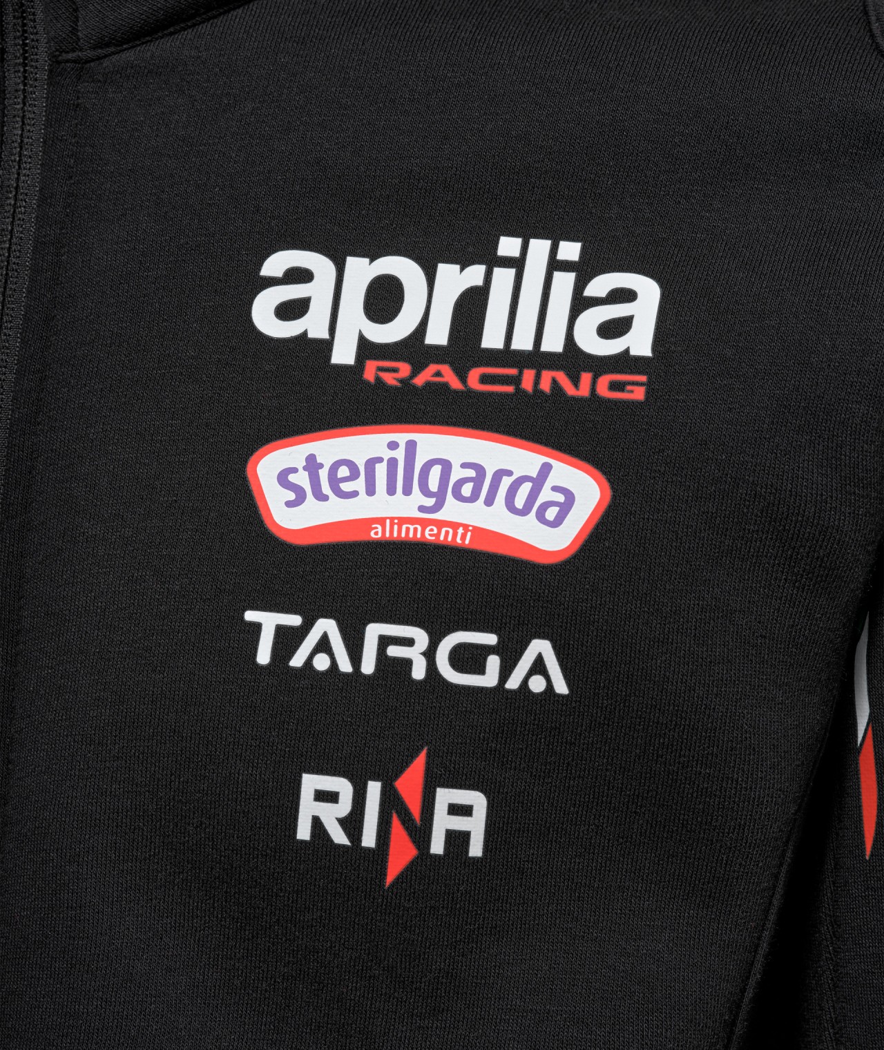Veste softshell Aprilia Racing Team Replica 2026 pour homme, noir