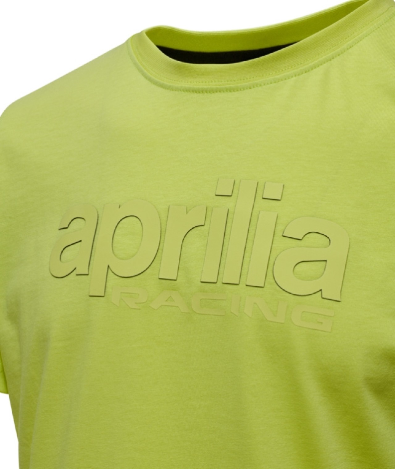 T-shirt Racing Aprilia homme jaune