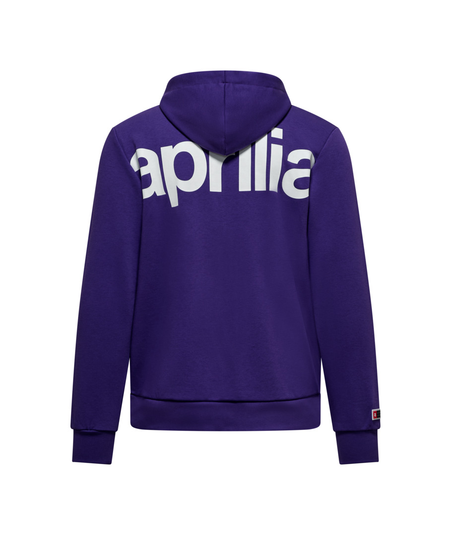 Sweat-shirt unisexe violet Aprilia