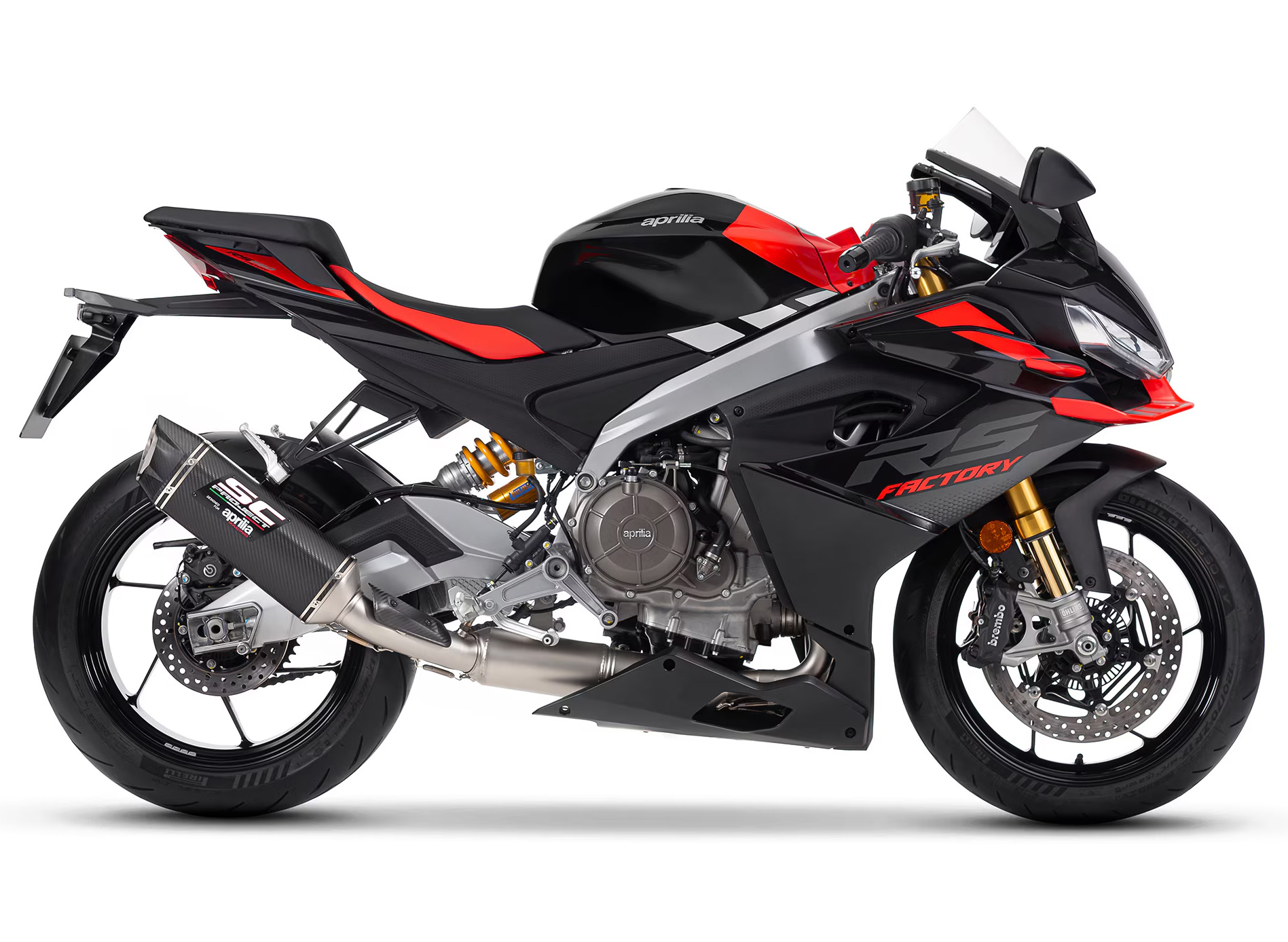 Système d'échappement SC-Project pour Aprilia RS 660 /Factory / Tuono 600 Factory (25-)