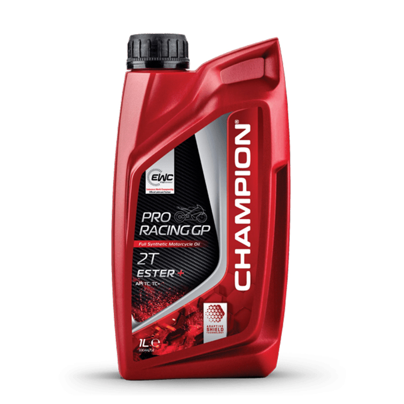 CHAMPION® Proracing GP 2 temps ESTER + huile moteur entièrement synthétique - 1 litre