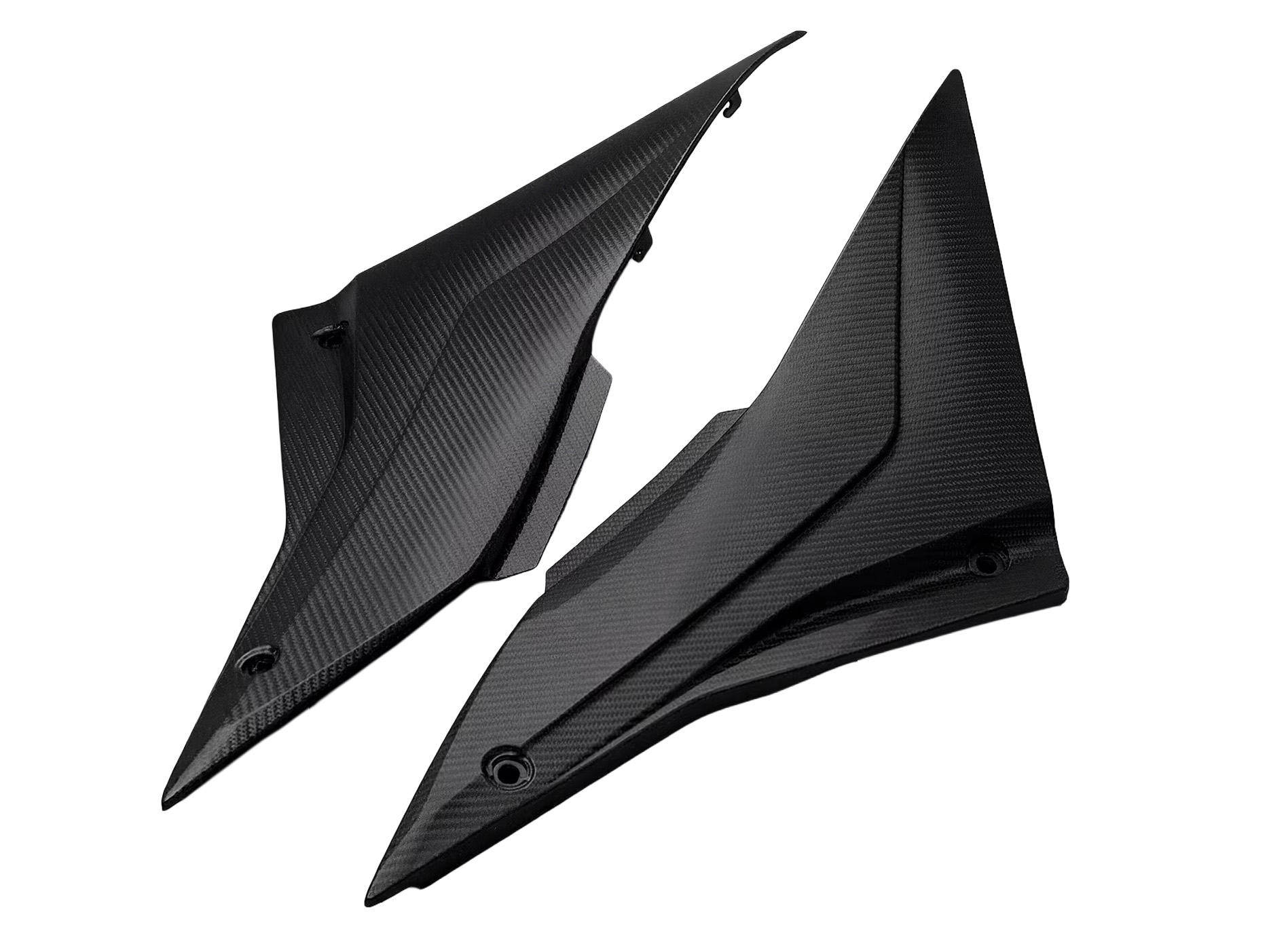 Habillage latéral en carbone Aprilia RSV4 / Tuono V4 1100 (25-)
